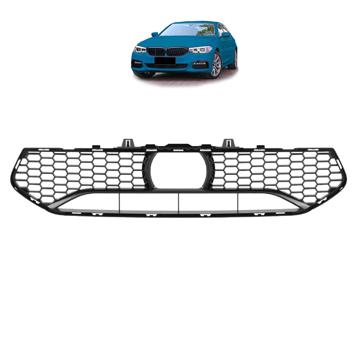 Frontstoßstange Mittelgitter passend für BMW 5er G30 G31 M5 2017-2020