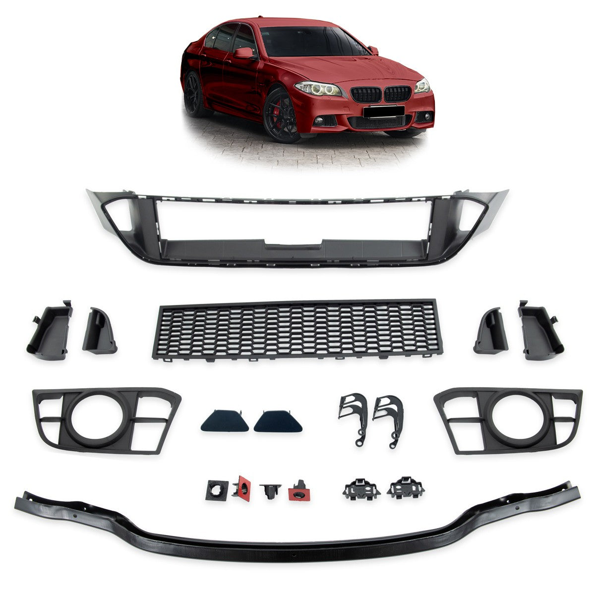 Frontstoßstange Zubehörset passend für BMW 5er F10 F11 2013-2017