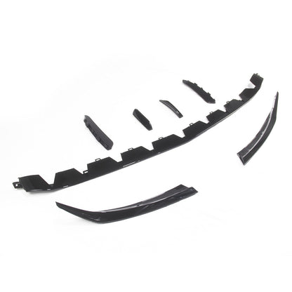 Frontspoiler Hochglanz Schwarz passend für Mercedes A-Klasse W177 V177 2018-2023