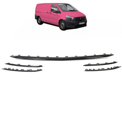 Frontstoßstange Schwarzleisten Set Sport passend für Vito W447 2014-2020