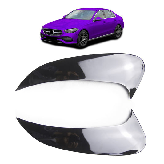 Heckstoßstangenöffnungen Hochglanz Schwarz passend für Mercedes C-Klasse W206 2021-