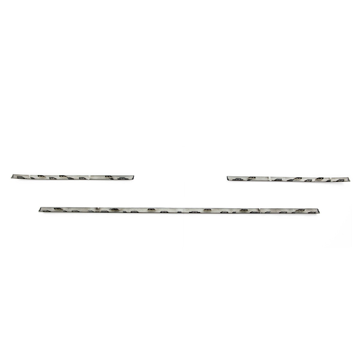 Frontstoßstangen Gitter Set Hochglanz Schwarz passend für VW Transporter T6 2015-2020