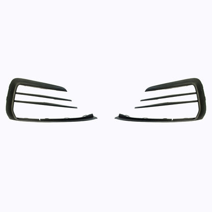 Stoßstangen Grill & Nebelscheinwerfer Gehäuse Hochglanz Schwarz passend für VW Golf 7.5 2017-2021