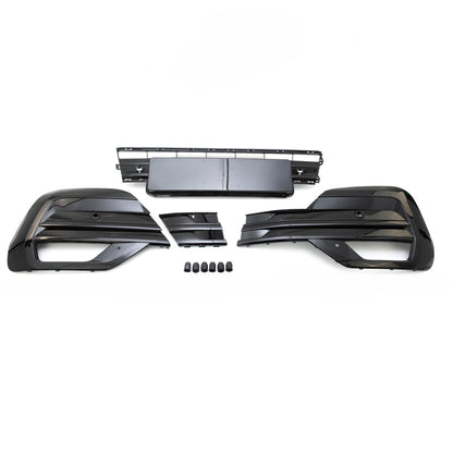 Hochglanz Schwarze Frontstoßstange unterer Kühlergrill passend für VW T6.1 2019-2024