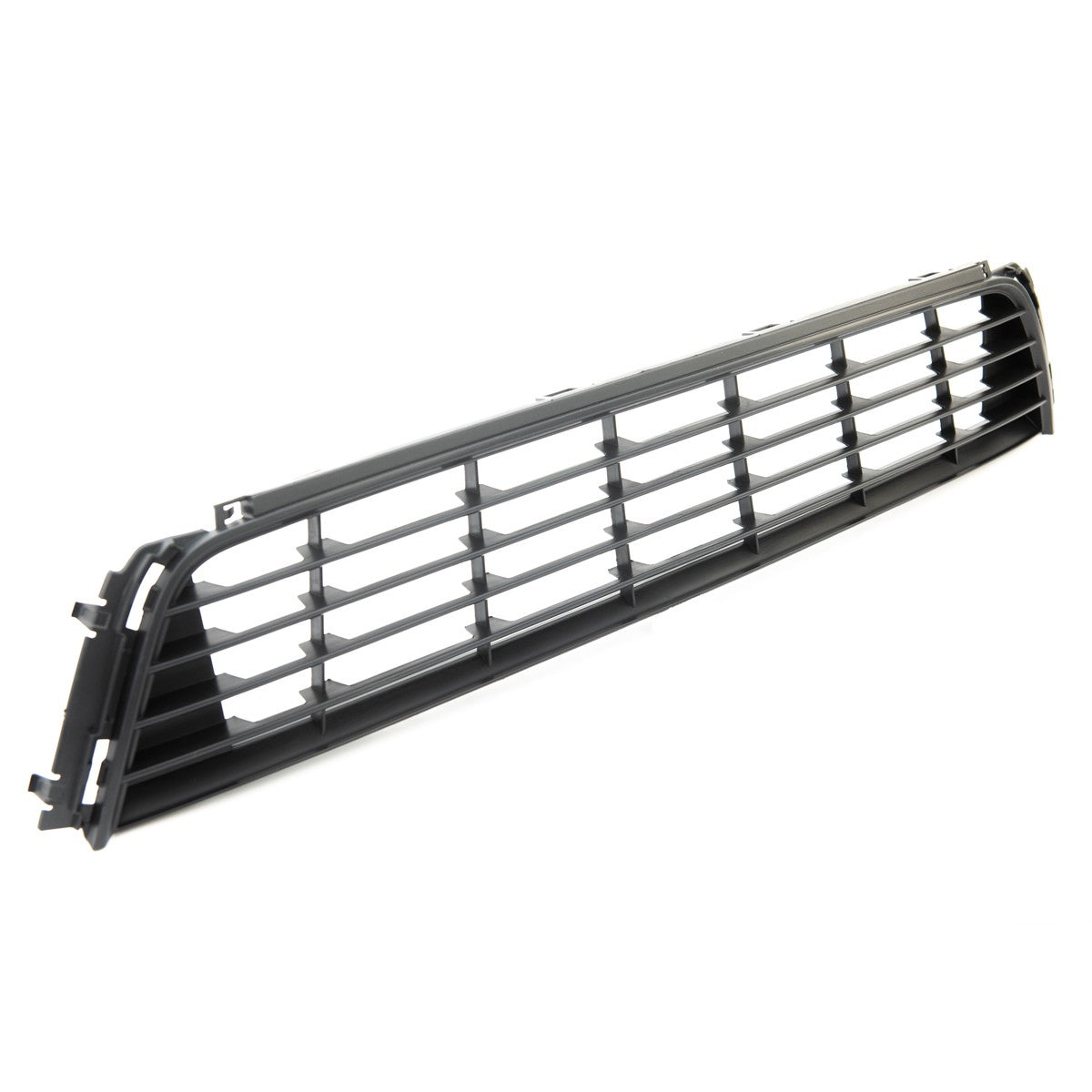 Schwarzes 3-teilige Frontstoßstangen-Grillset passend für VW Polo (6R) 2009-2014