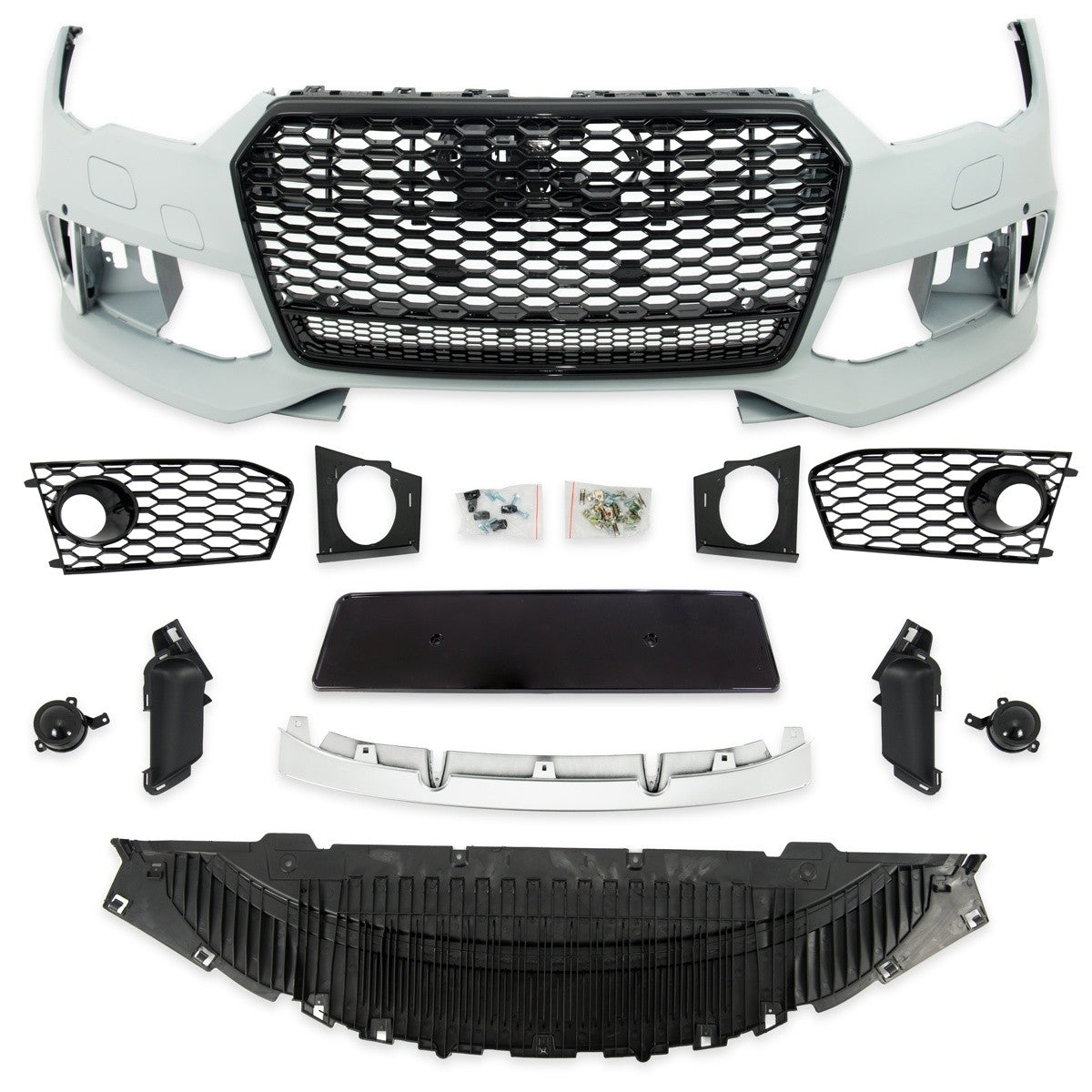 Frontstoßstange mit Grill passend für Audi A7 (4G) Sportback 2015-2017