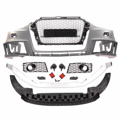 Frontstoßstange & schwarzer Grill PDC SRA passend für Audi A3 8V 2012-2016