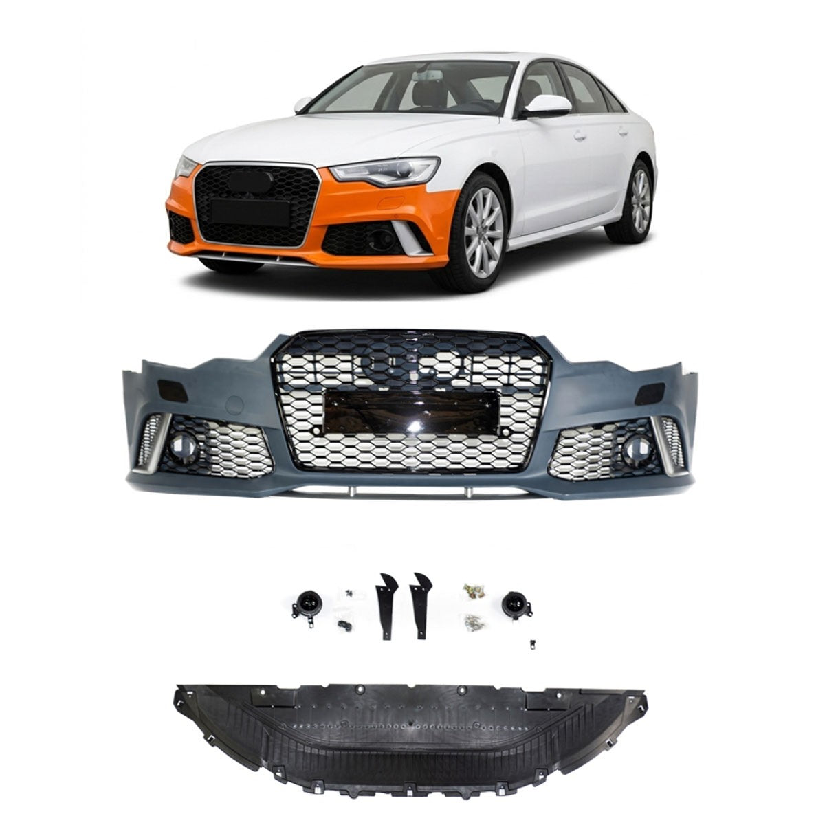 Frontstoßstange & Grill passend für Audi A6 C7 (4G) 2011-2015