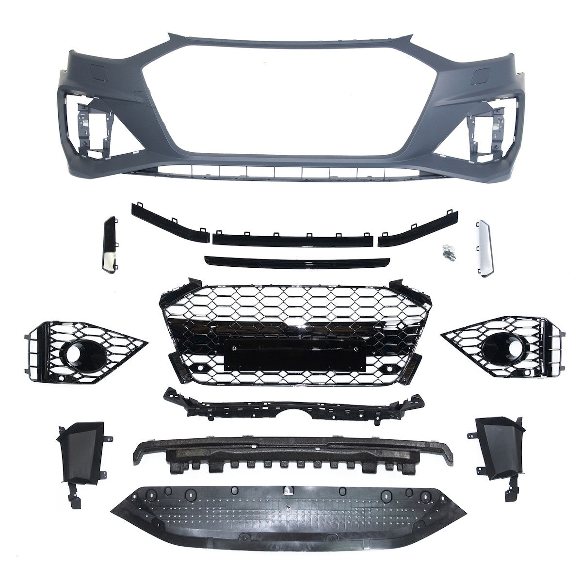 Frontstoßstange & Grill mit PDC SRA passend für Audi A4 B9 8W 2020-2024