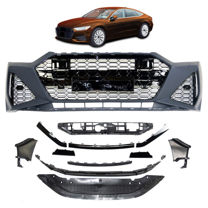 Frontstoßstange mit Grill passend für Audi A7 (4K) Sportback 2019-2023