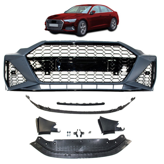 Frontstoßstange und Grill passend für Audi A6 C8 (4A) 2019-2023