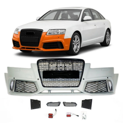 Frontstoßstange mit Grill passend für Audi A6 C6 (4F) 2004-2011