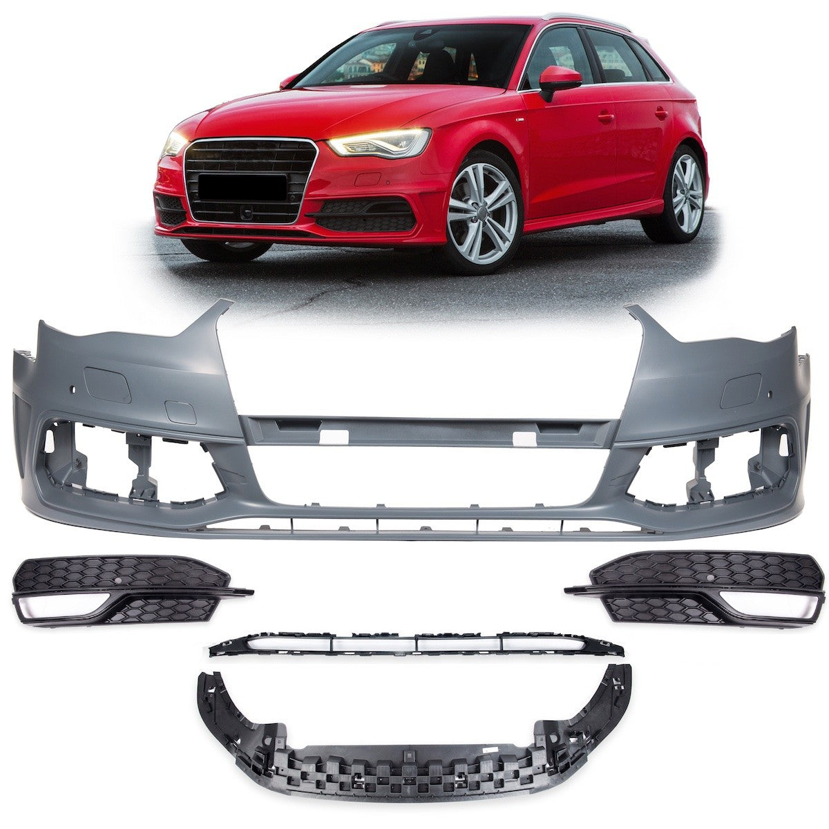 Frontstoßstange PDC SRA passend für Audi A3 8V 2012-2016