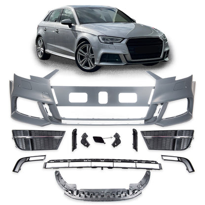 Frontstoßstange PDC SRA passend für Audi A3 8V Sportback 2016-2019