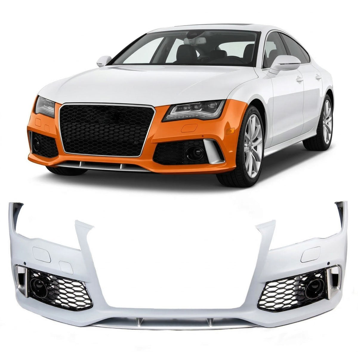 Frontstoßstange mit PDC & SRA passend für Audi A7 4G Sportback 2010-2014