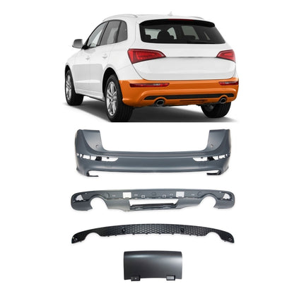 Heckstoßstange mit PDC & Diffusor passend für Audi Q5 (8R) 2008-2017