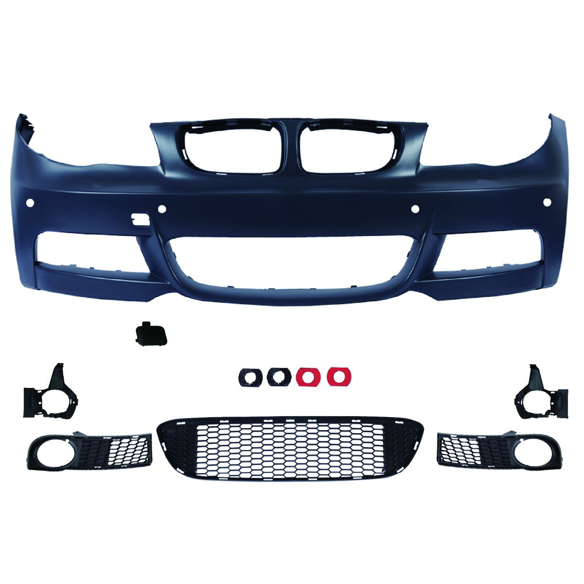Sport Frontstoßstange mit PDC passend für BMW 1er E81 E87 E82 E88 2004-2013