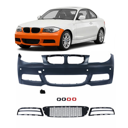 Sportfrontstoßstange mit SRA passend für BMW 1er (E81 E82 E87 E88) 2004-2013