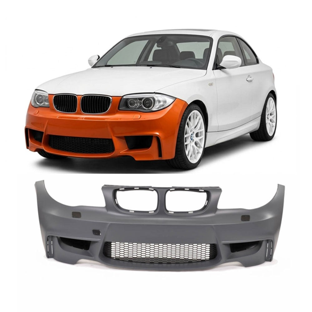 Frontstoßstange SRA + Lufteinlässe passend für BMW 1er E81 E82 E87 E88 2004-2013