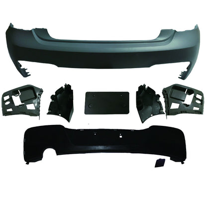 Heckstoßstange mit Diffusor passend für BMW 1er (F20, F21) 2011-2015