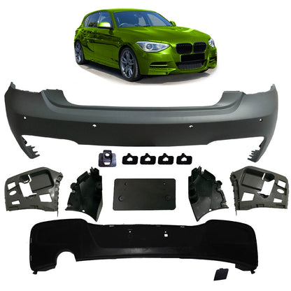 Heckstoßstange mit PDC & Diffusor passend für BMW 1er F20 F21 2011-2015