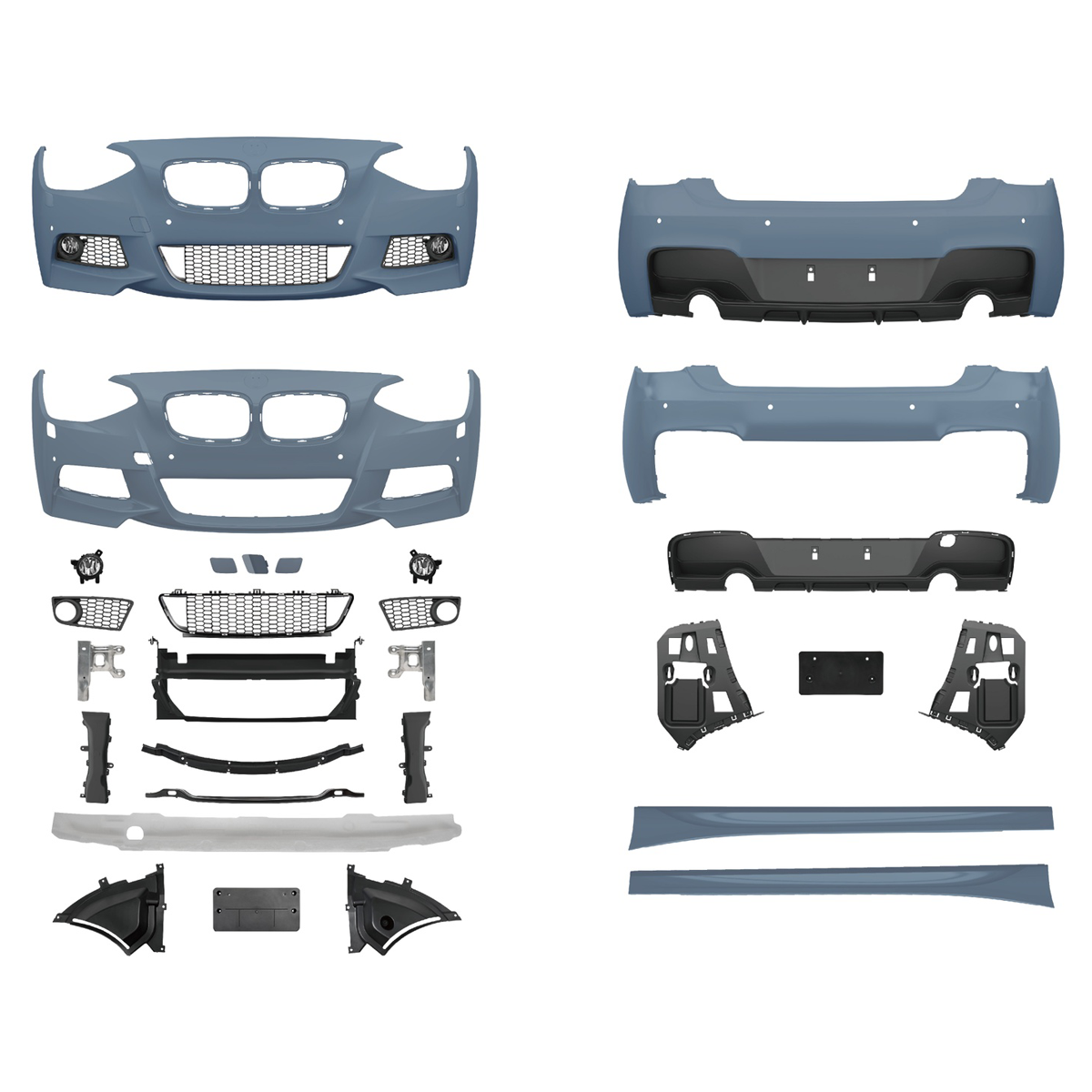 Sport Frontstoßstange mit PDC passend für BMW 1er (F20 F21) 2011-2015