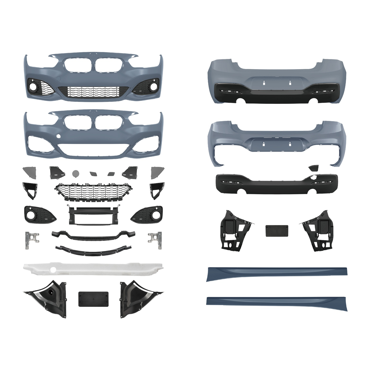 Sport Frontstoßstange mit PDC passend für BMW 1er (F20 F21) 2011-2015