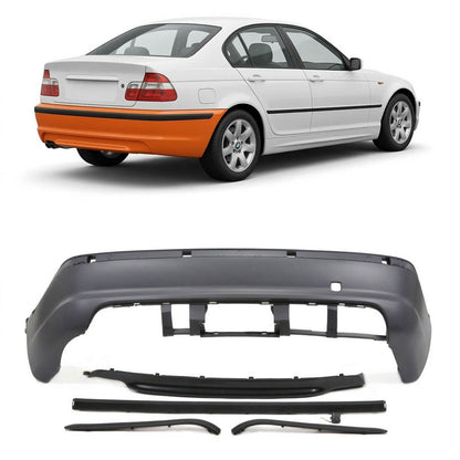 Heckstoßstange Diffusor passend für BMW 3er E46 Limousine 1998-2005