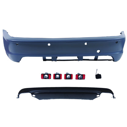 Sport Heckstoßstange mit PDC & Diffusor passend für BMW 3er E46 1999-2006