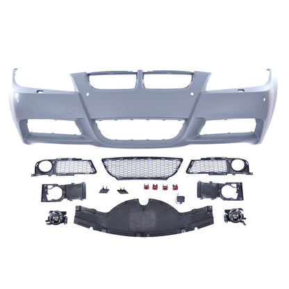 Frontstoßstange mit PDC SRA Nebelscheinwerfern passend für BMW 3er E90 E91 2005-2008