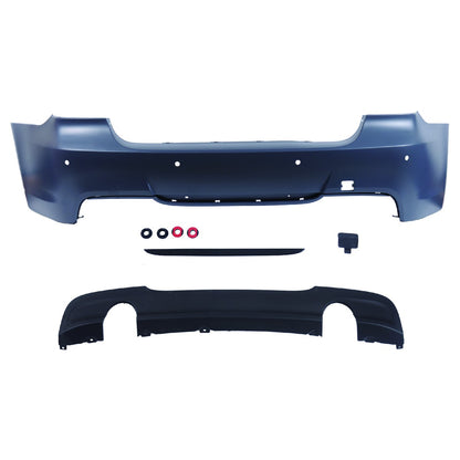 Heckstoßstange PDC Diffusor passend für BMW 3er E90 Limousine 2005-2011