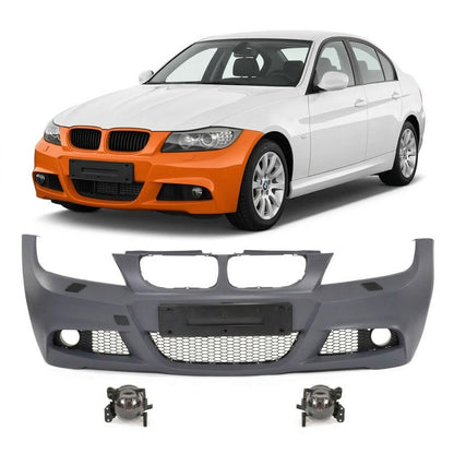 Frontstoßstange mit SRA passend für BMW 3er E90 E91 Facelift 2008-2011