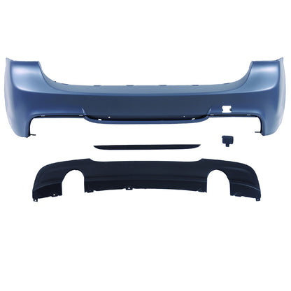 Heckstoßstange mit Diffusor passend für BMW 3er E91 Touring 2008-2011