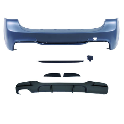 Heckstoßstange mit Diffusor passend für BMW 3er E91 Touring 2005-2011