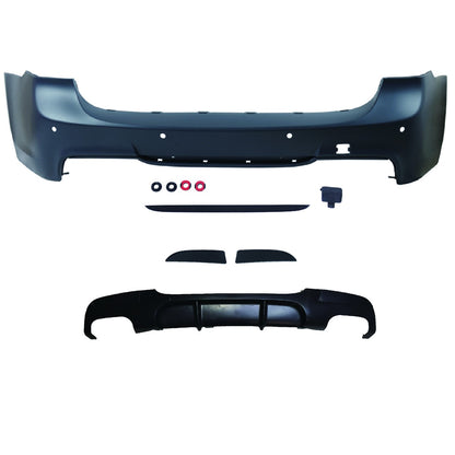Heckstoßstange mit Diffusor passend für BMW 3 (E91) Touring 2005-2012