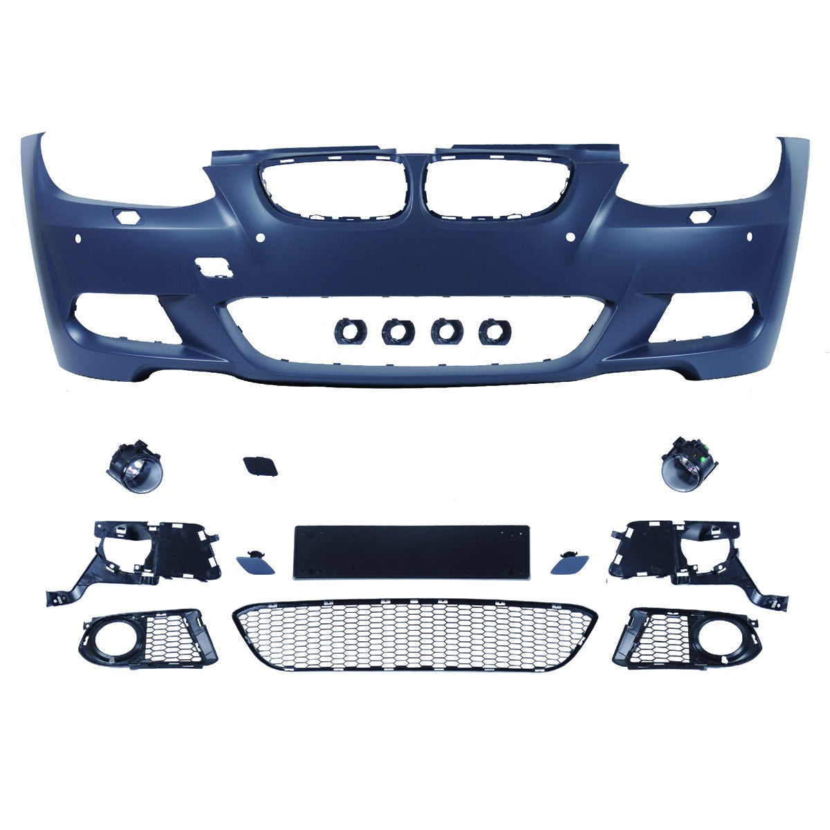 Sport Frontstoßstange mit PDC SRA passend für BMW 3er E92 E93 2006-2010