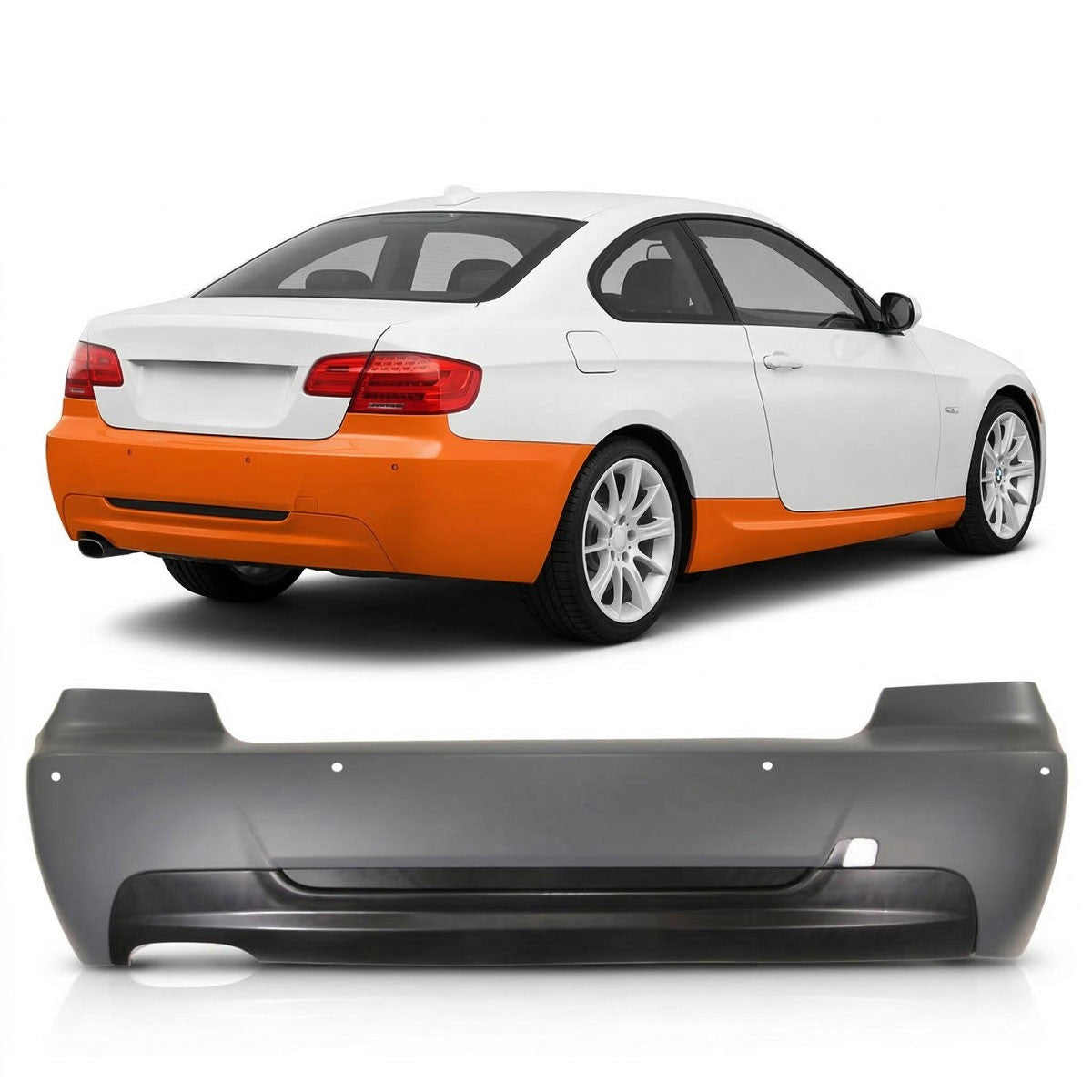 Heckstoßstange passend für BMW 3er E92 E93 Coupé Cabrio 2006-2013