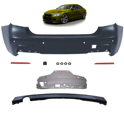 Heckstoßstange mit Diffusor passend für BMW 3er F30 2011-2018