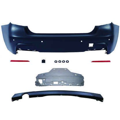 Heckstoßstange mit Diffusor passend für BMW 3er F30 2011-2018