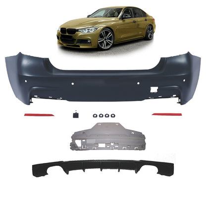 Heckstoßstange mit Diffusor passend für BMW 3er F30 2011-2018