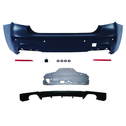 Heckstoßstange mit Diffusor passend für BMW 3er F30 2011-2018