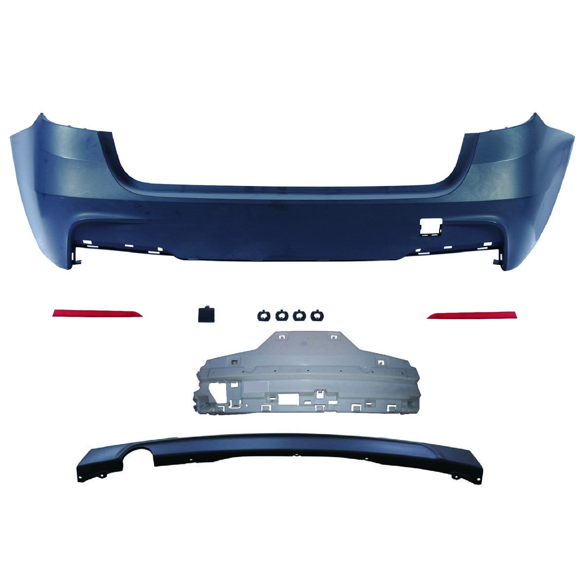 Sportheckstoßstange mit Diffusor passend für BMW 3er F31 Touring 2011-2018