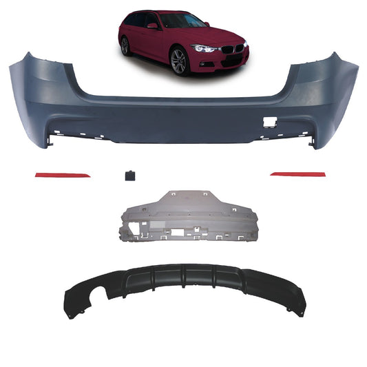 Sportheckstoßstange mit Diffusor passend für BMW 3er F31 Touring 2011-2018