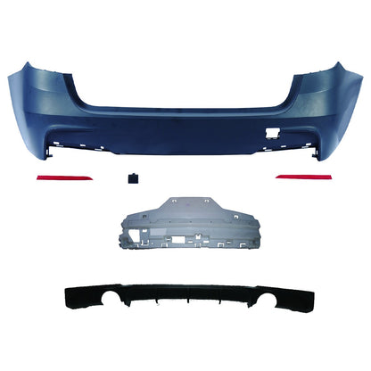 Sportheckstoßstange mit Diffusor passend für BMW 3er (F31) Touring 2011-2018