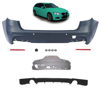 Sportheckstoßstange mit Diffusor passend für BMW 3er F31 Touring 2012-2019