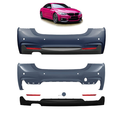Heckstoßstange PDC Diffusor passend für BMW 4er F32 F33 2013-2020