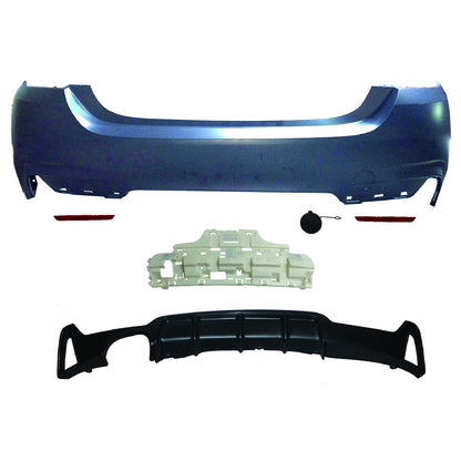Sportheckstoßstange mit Diffusor passend für BMW 4er F32 F33 2013-2020