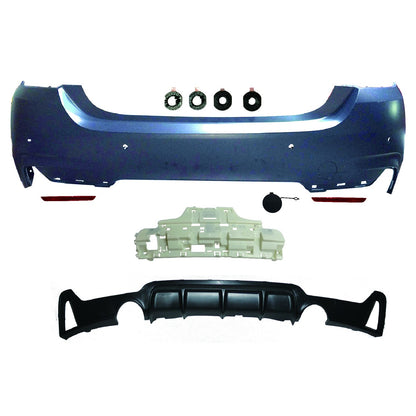 Sportheckstoßstange mit Diffusor passend für BMW 4er F32 F33 2013-2020