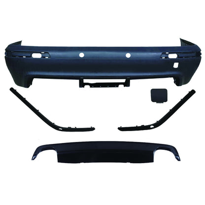 Sport-Heckstoßstange mit Diffusor & PDC passend für BMW 5er (E39) Limousine 1995-2003
