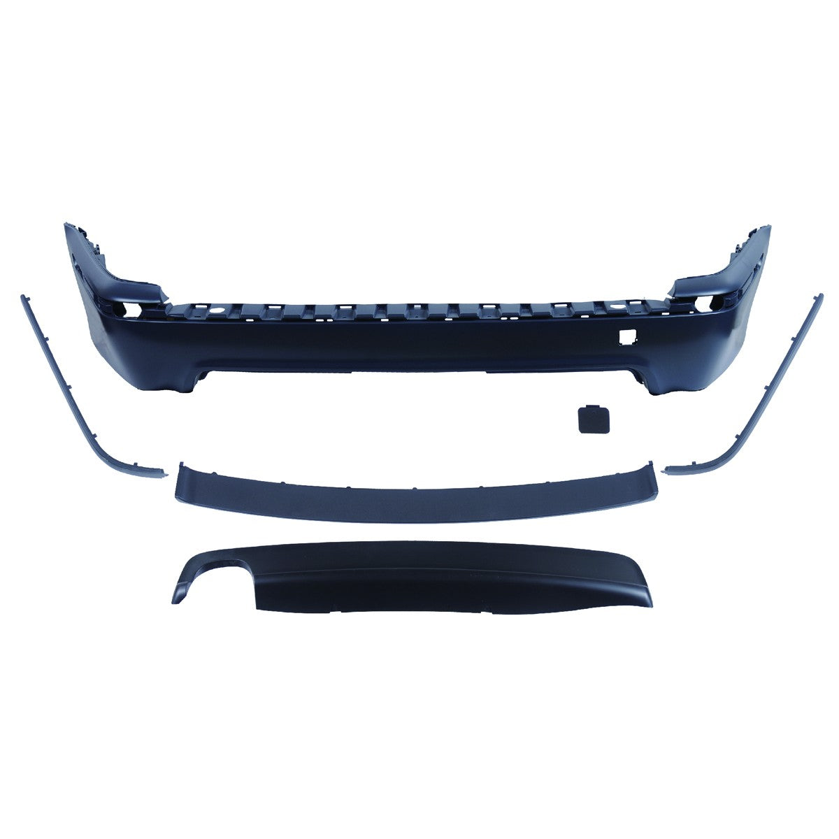 Heckstoßstange mit Diffusor passend für BMW 5 E39 Touring 1995-2003